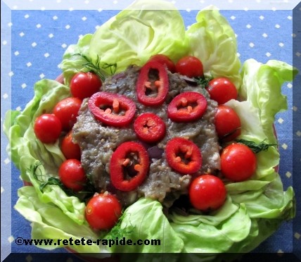 Salata de vinete cu ardei capia